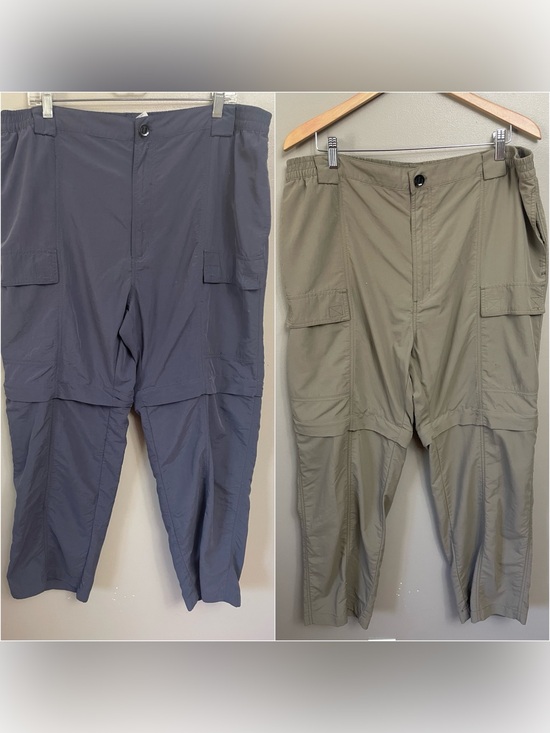 Bass Pro Shops Other - Lot of 2 Bass Pro Shops World Wide Sportsman Convertible Pants Men's XL Khaki